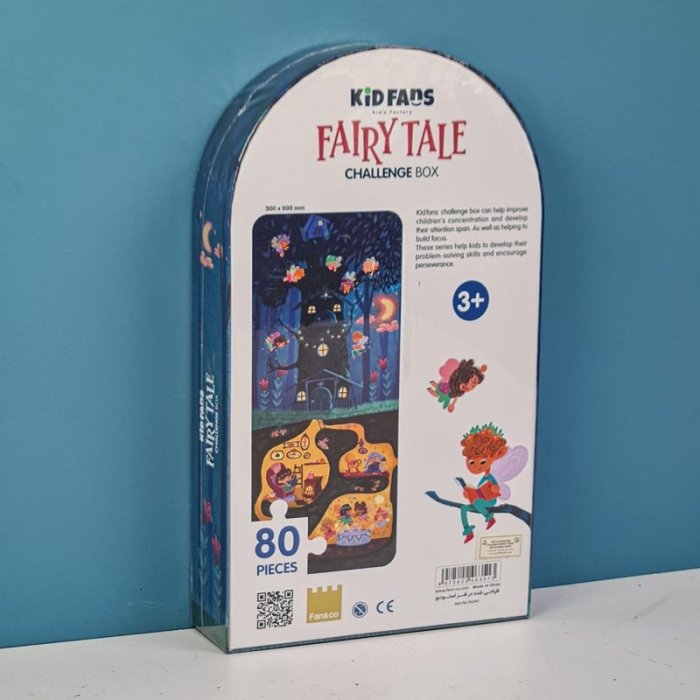 پازل کودک 80 تکه مدل پری KID FANS FAIRY TALE کد KS2441
