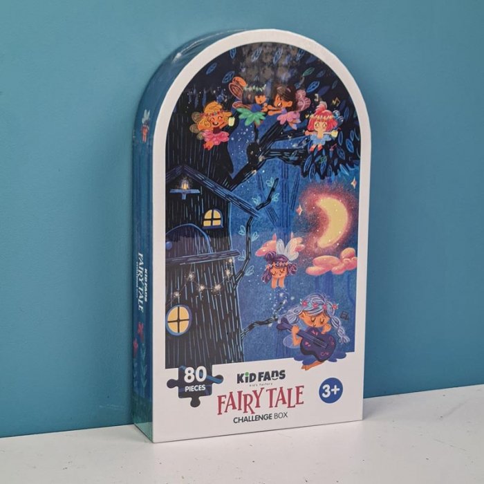 پازل کودک 80 تکه مدل پری KID FANS FAIRY TALE کد KS2441
