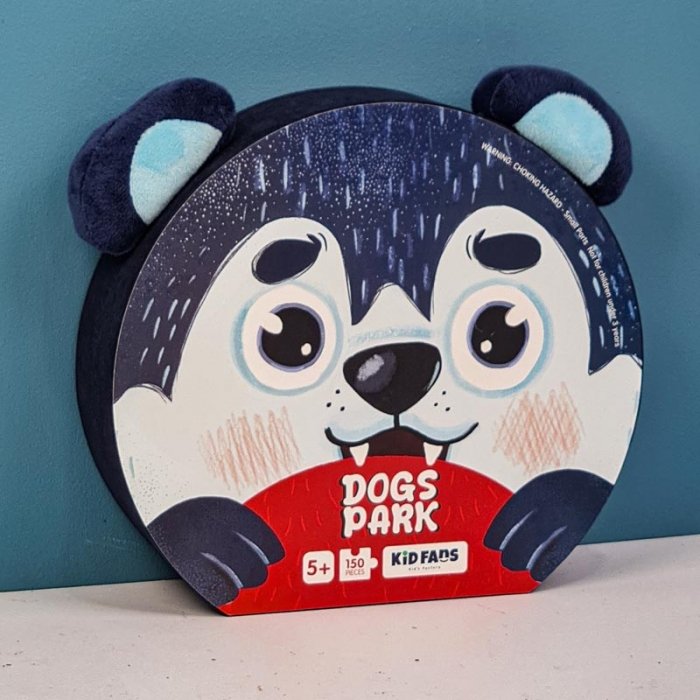 پازل کودک 150  تکه مدل سگ KID FANS DOGS PARK کد KS2406