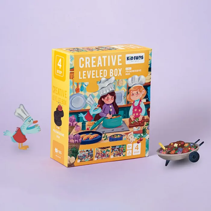 پازل کودک 165 تکه مدل مشاغل KID FANS FUNNY JOBS کد KS2403