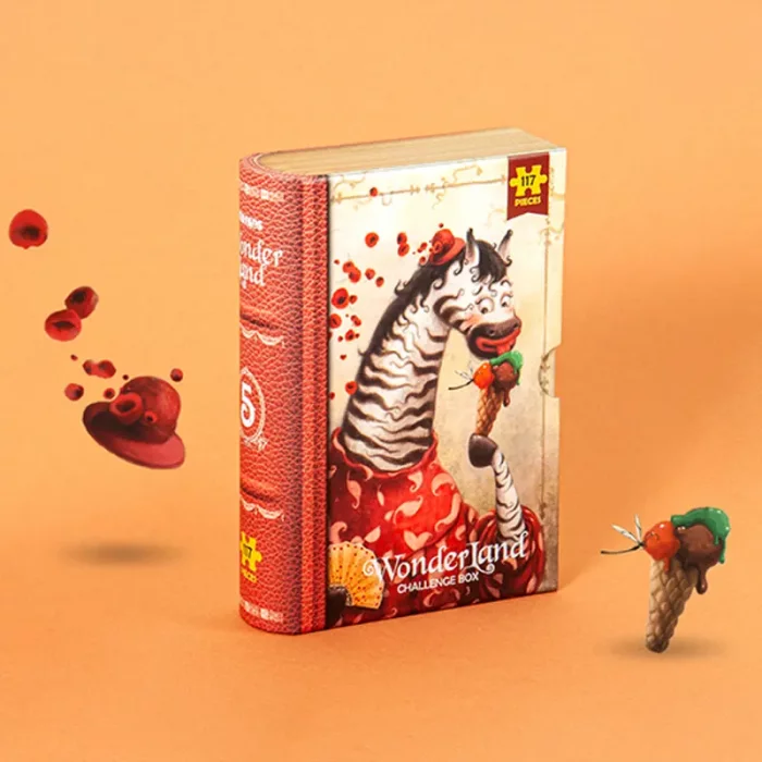 پازل کودک KID FANS مدل گورخر Wonder Land ZEBRA کد KS2428