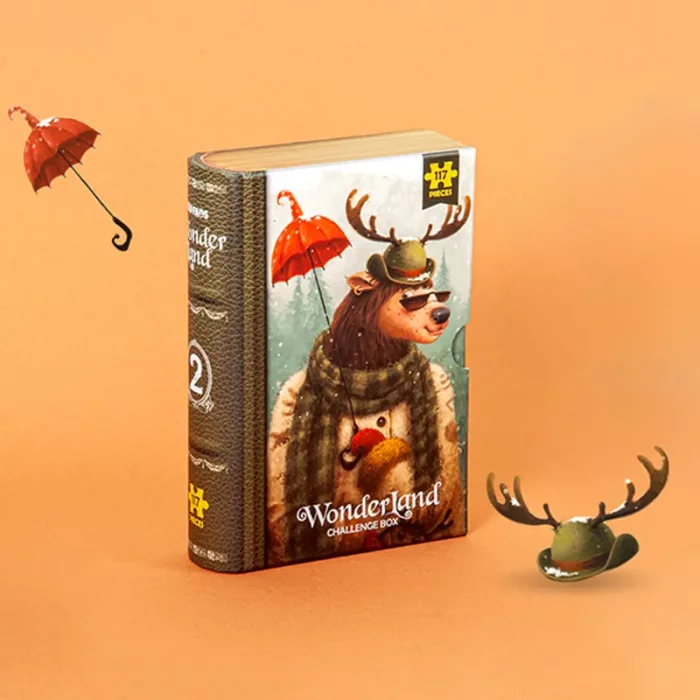 پازل کودک KID FANS مدل گوزن  Wonder Land DEER کد KS2426