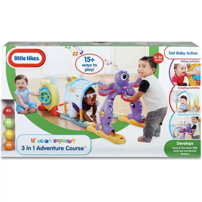 زیردریایی و تونل بازی لیتل تایکس  Little Tikes Ocean Adventure کد 638466