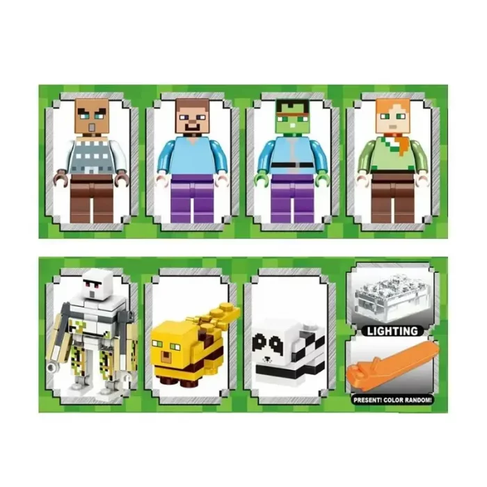 اسباب بازی لگو ماینکرفت 778 تکه کد LB600D