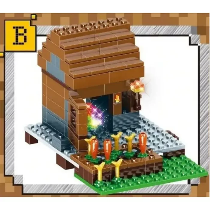 اسباب بازی لگو ماینکرفت 778 تکه کد LB600D