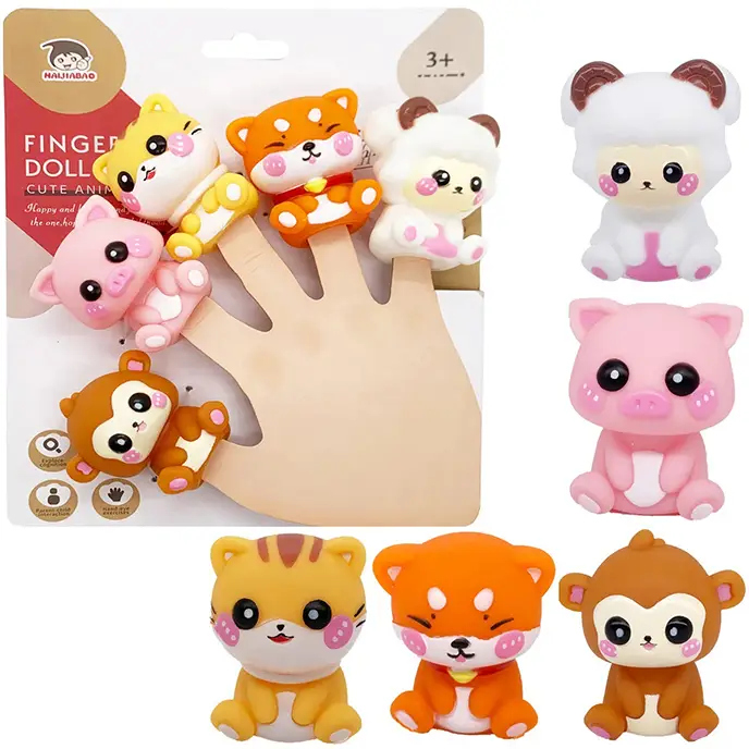 عروسک نمایشی انگشتی طرح حیوانات اهلی کد 6863066