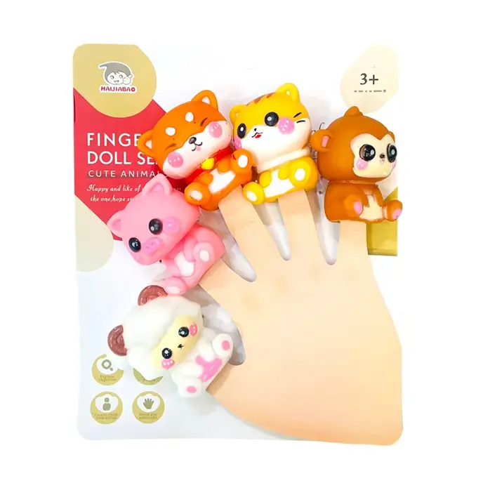 عروسک نمایشی انگشتی طرح حیوانات اهلی کد 6863066