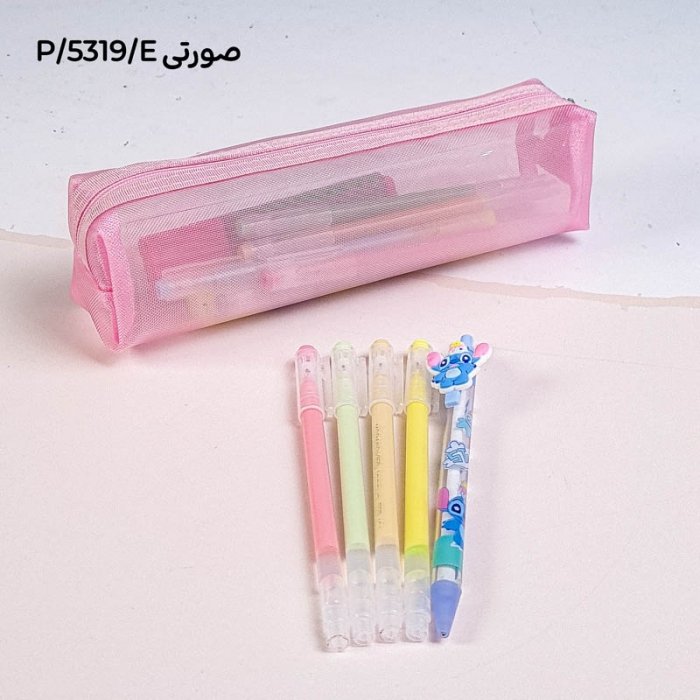 جامدادی توری پاستلی کد 5319