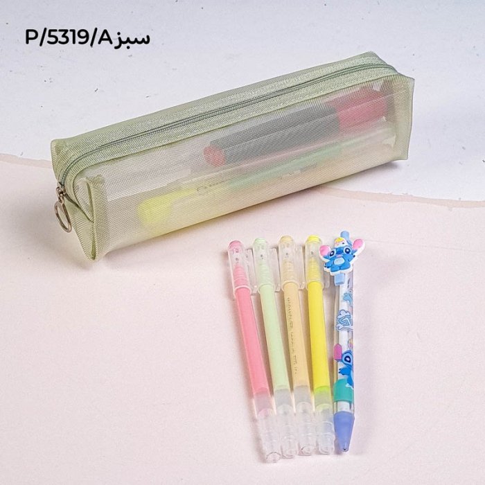 جامدادی توری پاستلی کد 5319