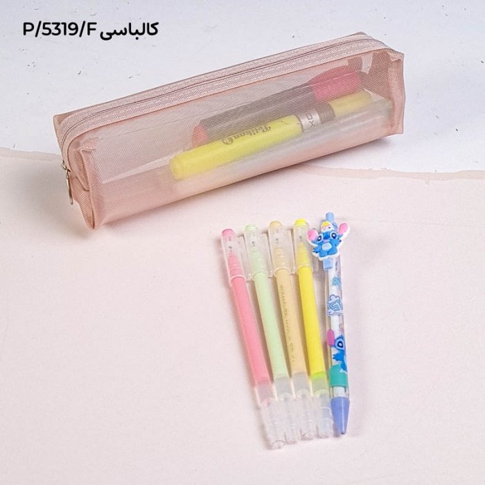 جامدادی توری پاستلی کد 5319