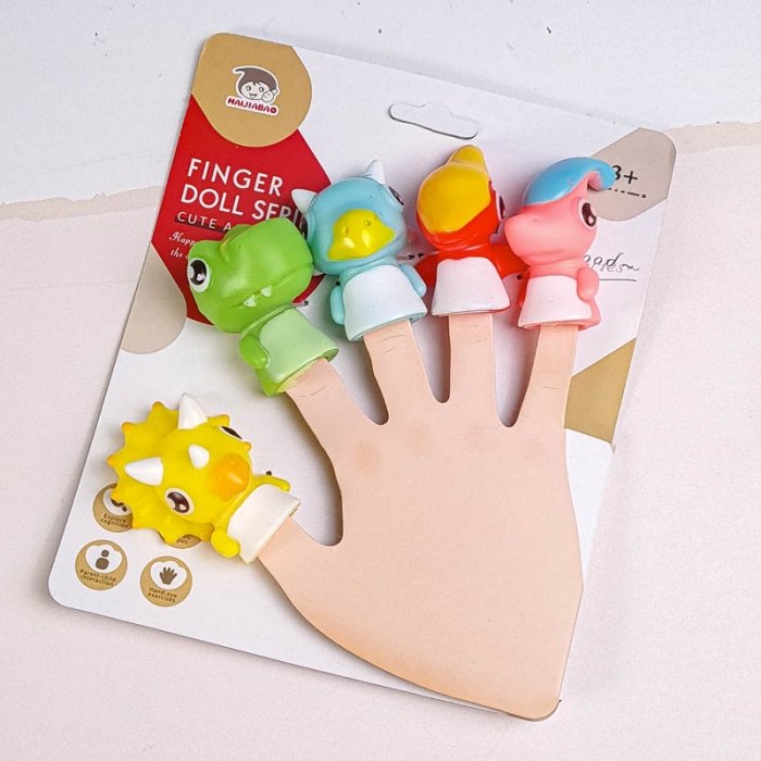 عروسک نمایشی انگشتی طرح دایناسور کد 6863054