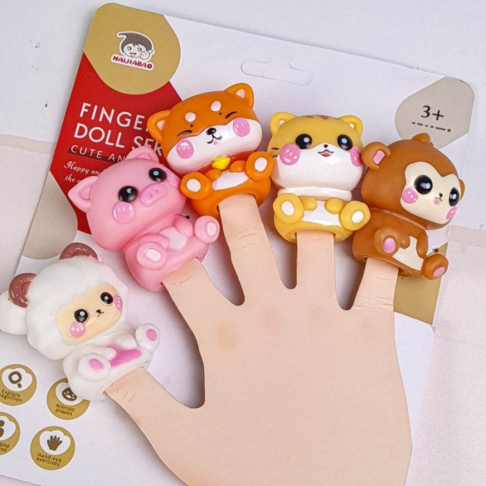 عروسک نمایشی انگشتی طرح حیوانات اهلی کد 6863066