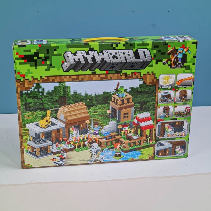 اسباب بازی لگو ماینکرفت 778 تکه کد LB600D