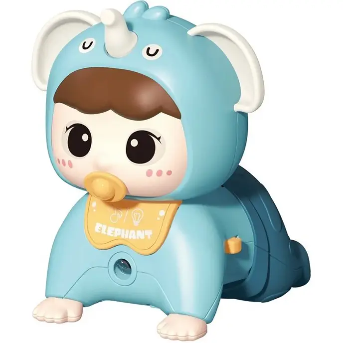 عروسک نوزاد موزیکال چهار دست و پا کد 6047