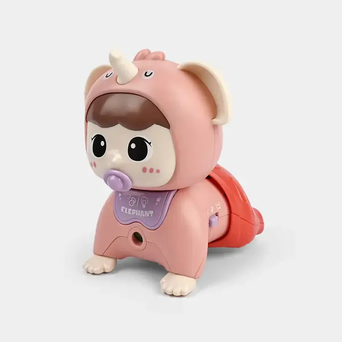 عروسک نوزاد موزیکال چهار دست و پا کد 6047