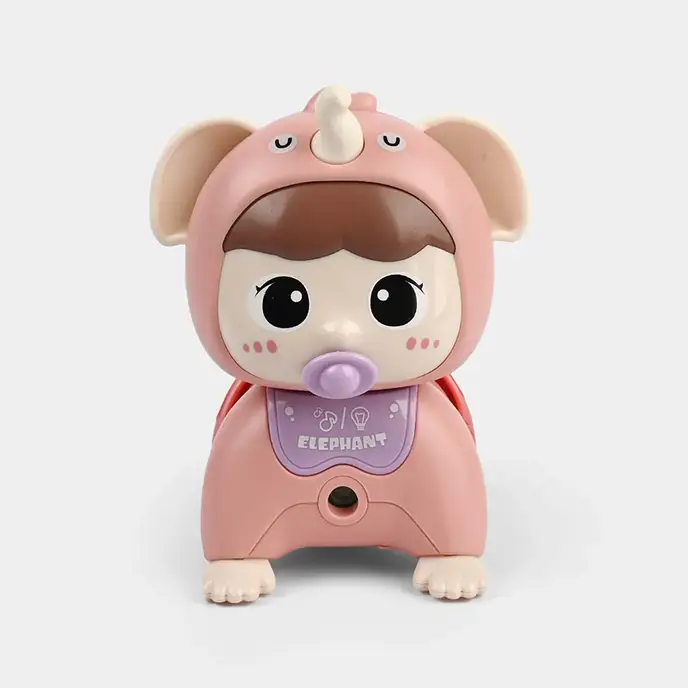 عروسک نوزاد موزیکال چهار دست و پا کد 6047