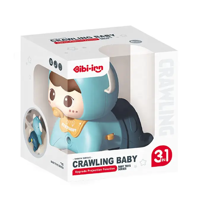 عروسک نوزاد موزیکال چهار دست و پا کد 6047