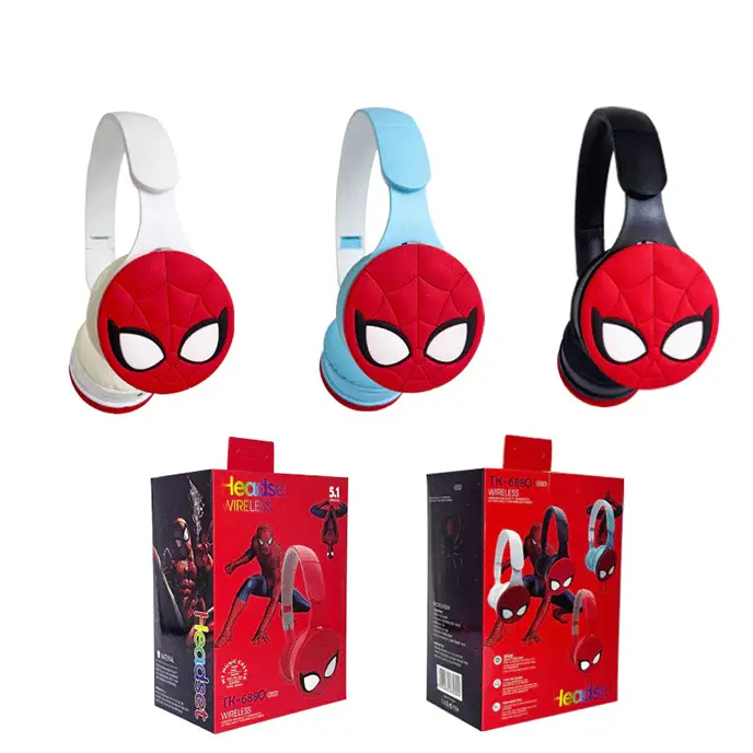 هدفون بلوتوثی مرد عنکبوتی کد TK688Q