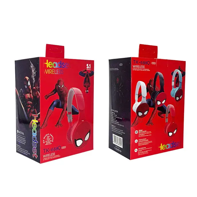 هدفون بلوتوثی مرد عنکبوتی کد TK688Q