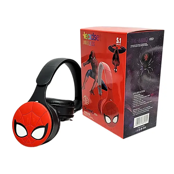هدفون بلوتوثی مرد عنکبوتی کد TK688Q