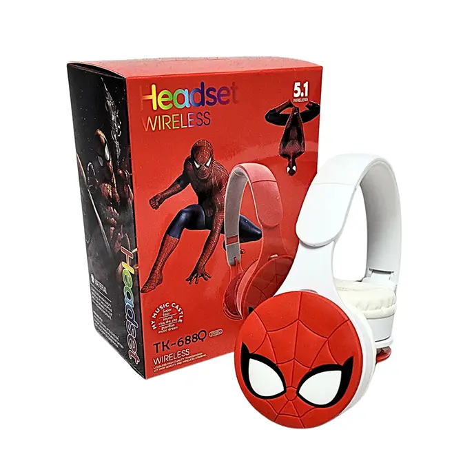 هدفون بلوتوثی مرد عنکبوتی کد TK688Q