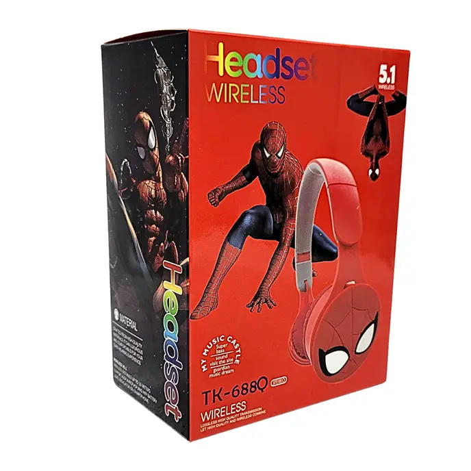 هدفون بلوتوثی مرد عنکبوتی کد TK688Q