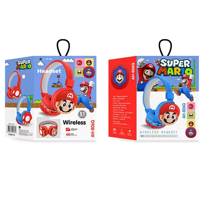 هدفون بلوتوثی سوپر ماریو کد AH806Q