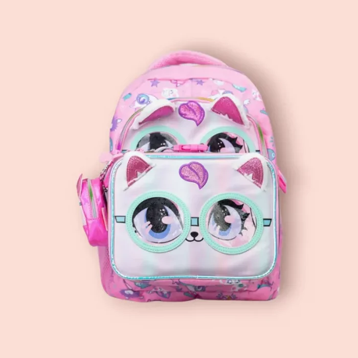 ست کوله پشتی و ظرف غذا کودک وست VEST طرح پری دریایی کد P/U2092/B