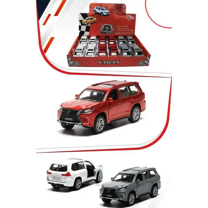 ماکت ماشین عقب کش مدل لکسوس 3403YT