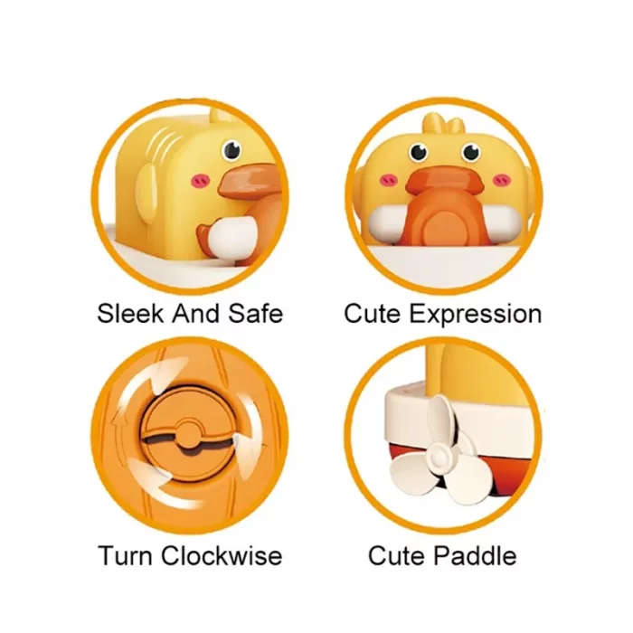 اسباب بازی حمام مدل قایق حیوانات مدل HY00