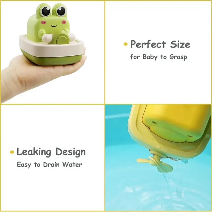 اسباب بازی حمام مدل قایق حیوانات مدل HY00