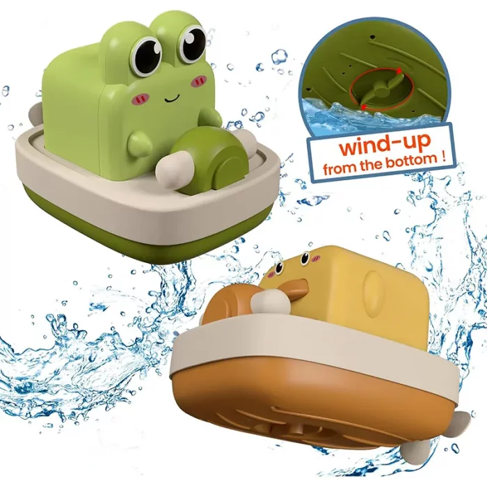 اسباب بازی حمام مدل قایق حیوانات مدل HY00