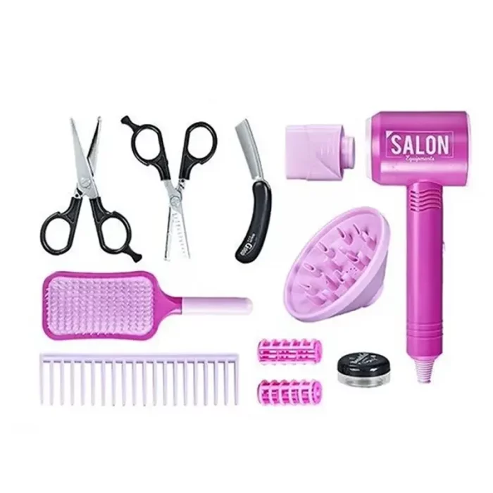 اسباب بازی سشوار و ست آرایشگری کد QY003