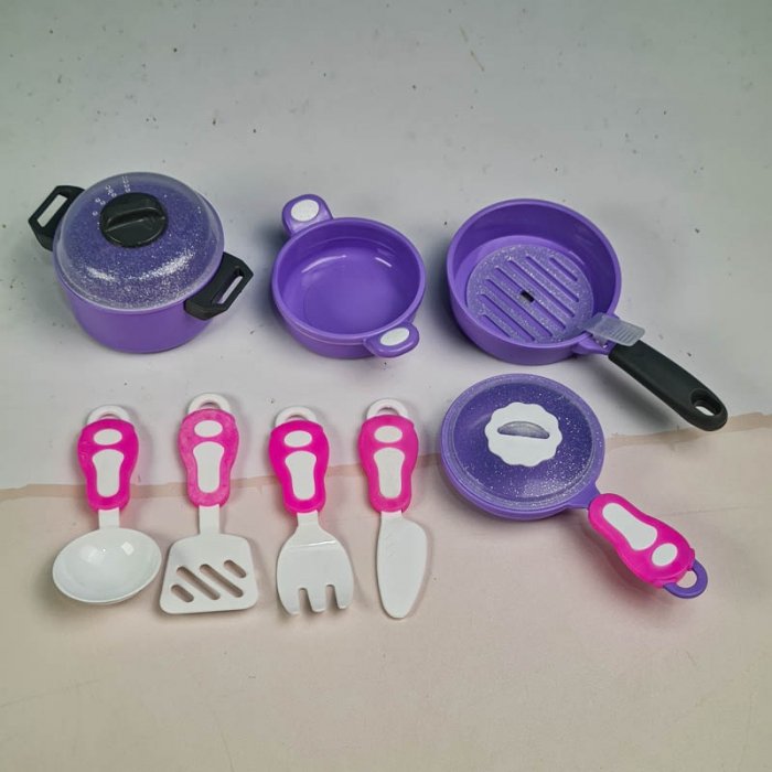 اسباب بازی آشپزباشی ست 11 عددی لوازم آشپزخانه کد 6878090