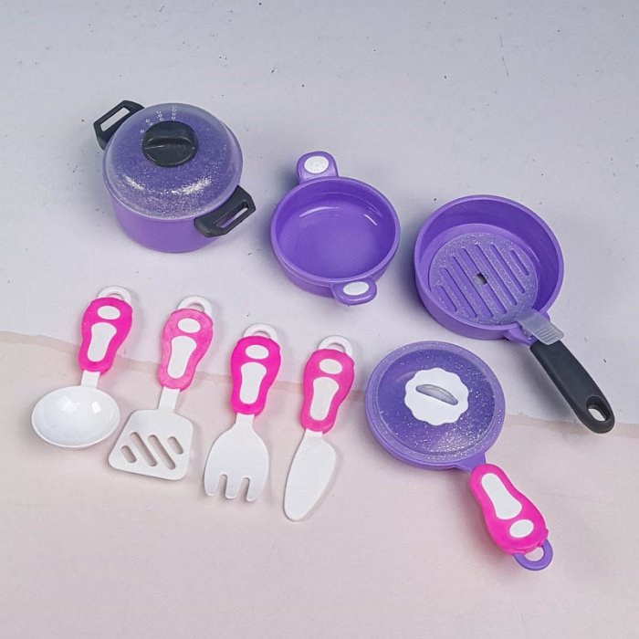 اسباب بازی آشپزباشی ست 11 عددی لوازم آشپزخانه کد 6878090