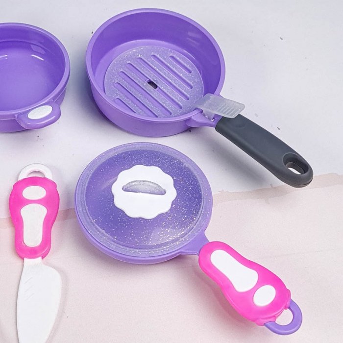 اسباب بازی آشپزباشی ست 11 عددی لوازم آشپزخانه کد 6878090