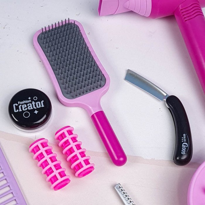 اسباب بازی سشوار و ست آرایشگری کد QY003