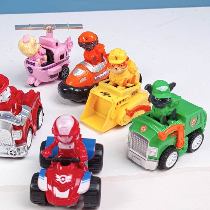 فیگور 7 عددی سگهای نگهبان کد PB227