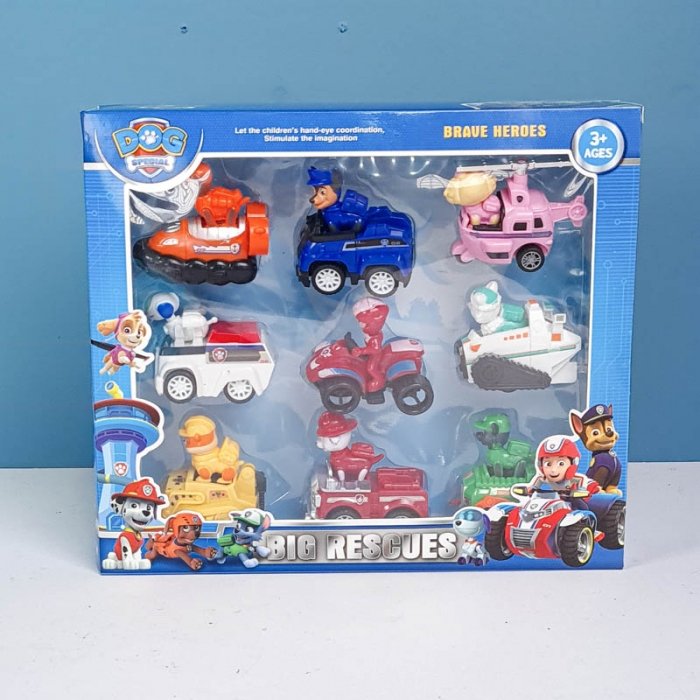 فیگور 9 عددی سگهای نگهبان PB999