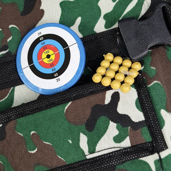 لباس مشاغل کودک جلیقه کماندویی سبز کد 75340