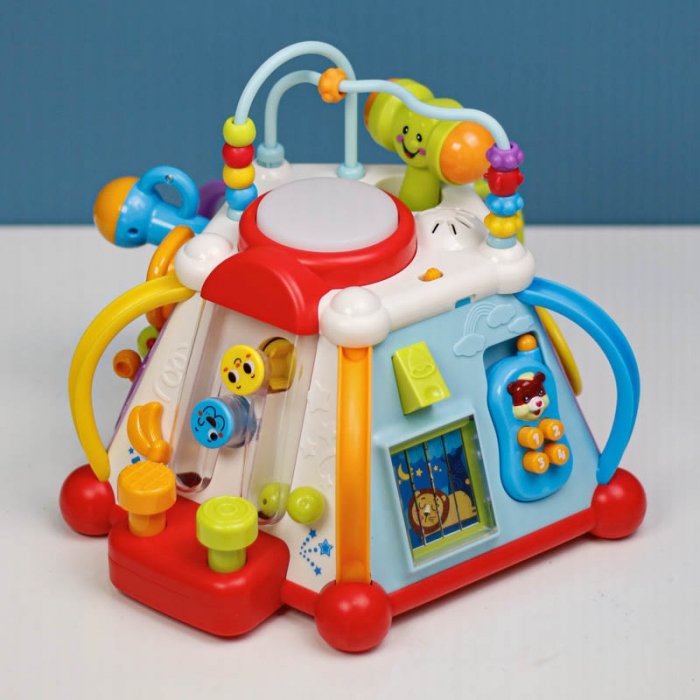 اسباب بازی هرم هوش موزیکال هولی تویز Huile Toys  کد P/806/A
