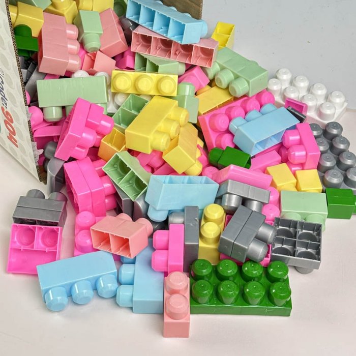 بلوک خانه سازی کودک 250 تکه پاستلی کد P/BRX904/PA