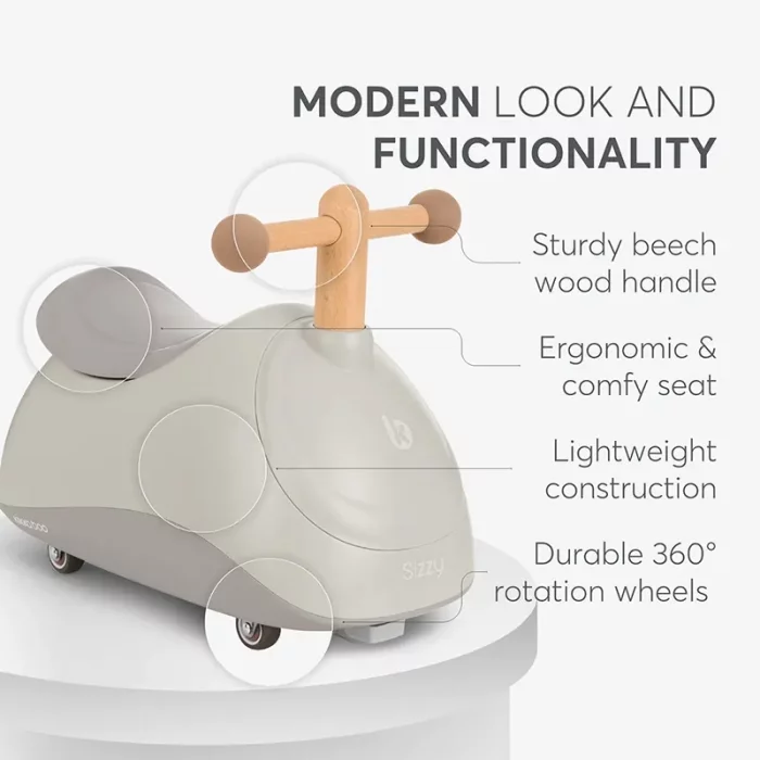 ماشین پایی کودک کیکابو سیزی kikkaboo Sizzy رنگ صورتی کد 6881929