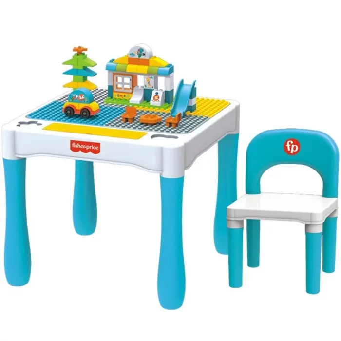 میز لگو بازی 64 تکه فیشر پرایس FISHER PRICE کد 540007
