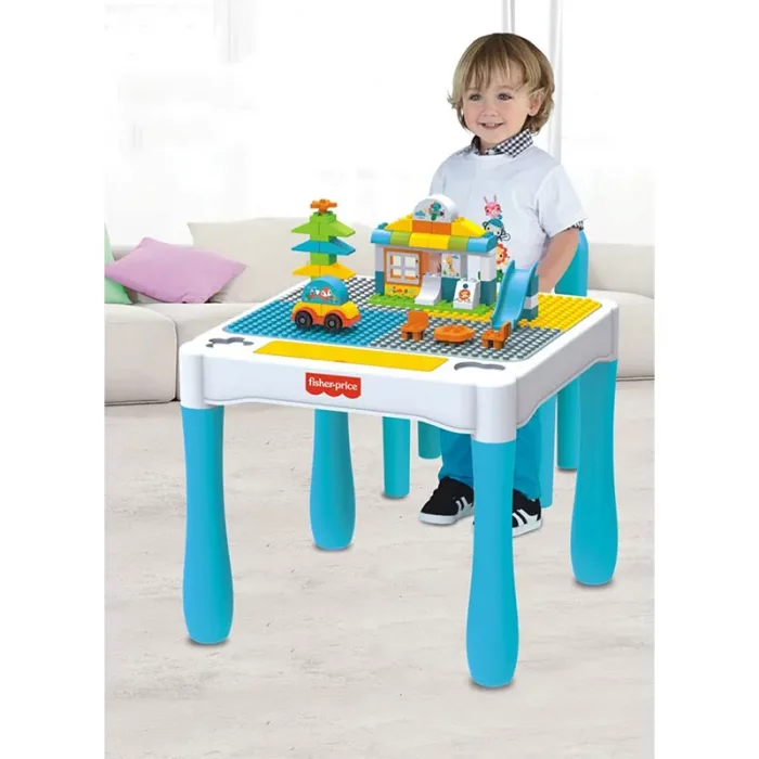 میز لگو بازی 64 تکه فیشر پرایس FISHER PRICE کد 540007