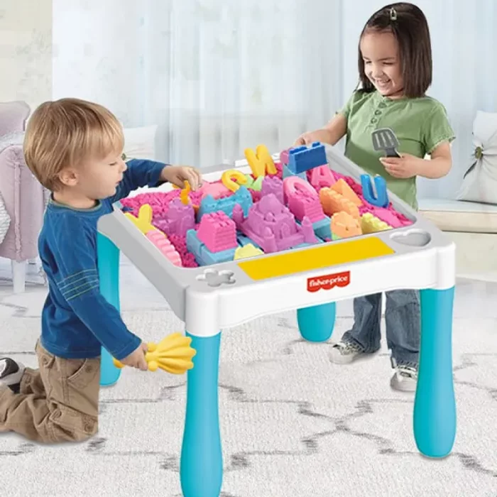 میز لگو بازی 64 تکه فیشر پرایس FISHER PRICE کد 540007