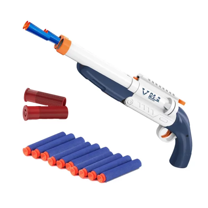 تفنگ اسباب بازی کودک دو لول SUPER GUN کد 9950