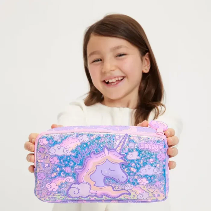 جامدادی اسمیگل طرح یونی کورن صورتی کد 74465