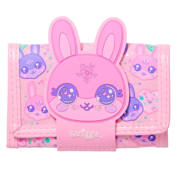 کیف پول کودک اسمیگل طرح خرگوش صورتی کد 74568