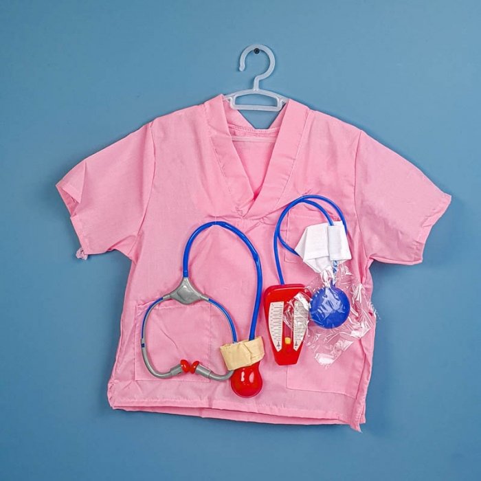 لباس مشاغل کودک مدل پرستار کد 09681